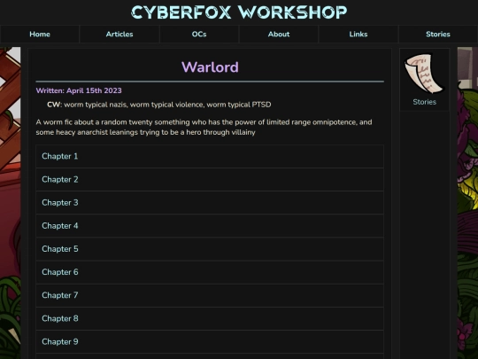 stories/Warlord screenshot