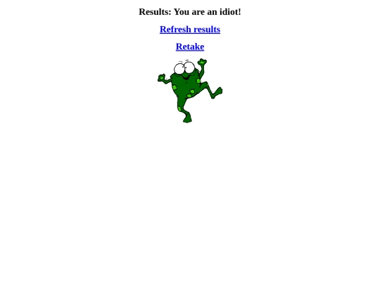 idiot screenshot
