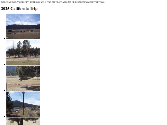 Neocities Web Files/photography screenshot