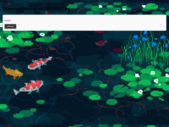 microblog screenshot