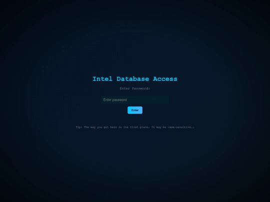 inteldatabase screenshot