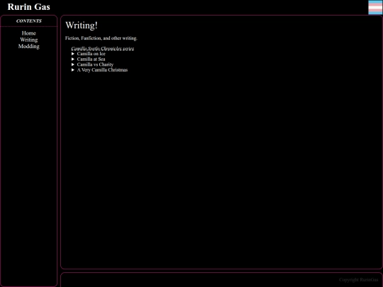 writing screenshot