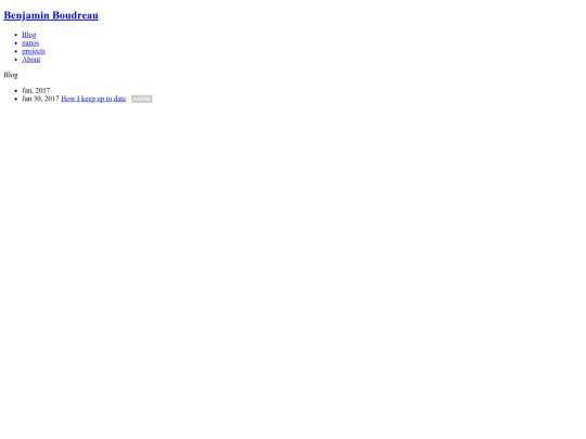 blog screenshot