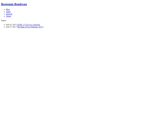 nano screenshot