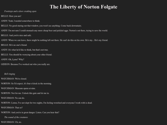 Parasite/NortonFolgate screenshot