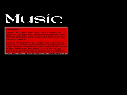 music screenshot