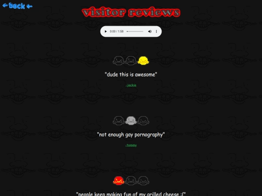 reviews screenshot