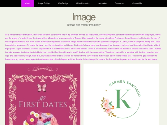karmensantiago/image - book/image screenshot