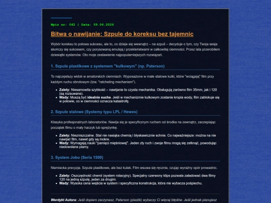 szpule-koreks screenshot