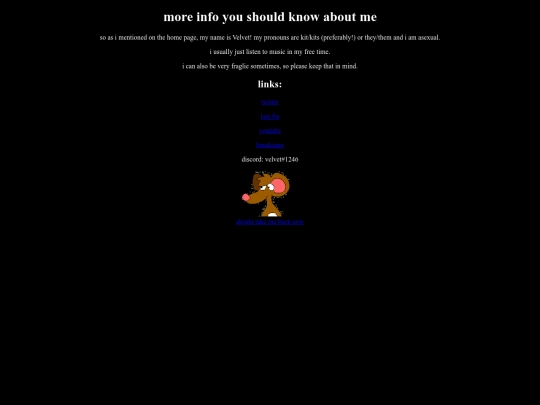info screenshot