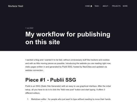 my-workflow-for-publishing-on-this-site screenshot