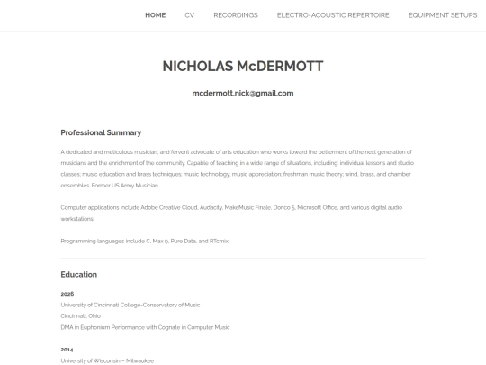 cv screenshot