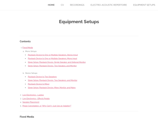 setups screenshot