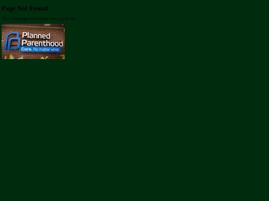 not_found screenshot