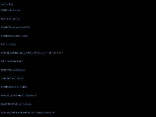 typology screenshot