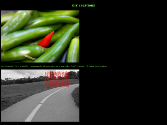 creations screenshot