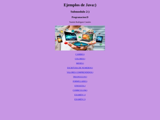 index screenshot