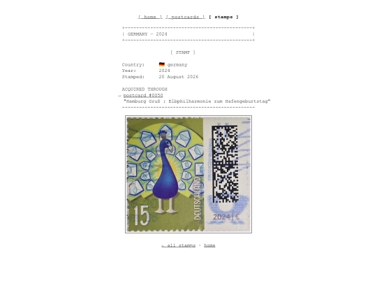 stamps/00501 screenshot