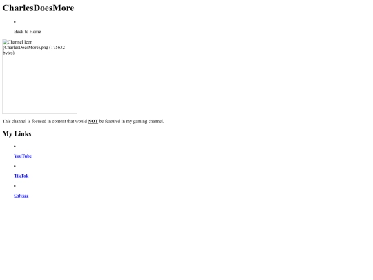 CharlesDoesMore screenshot