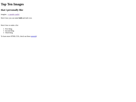index screenshot