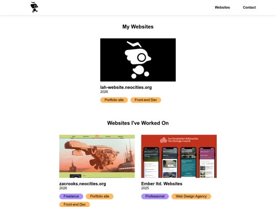 websites screenshot
