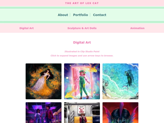 portfolio screenshot