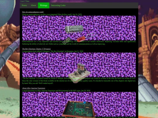 writings screenshot