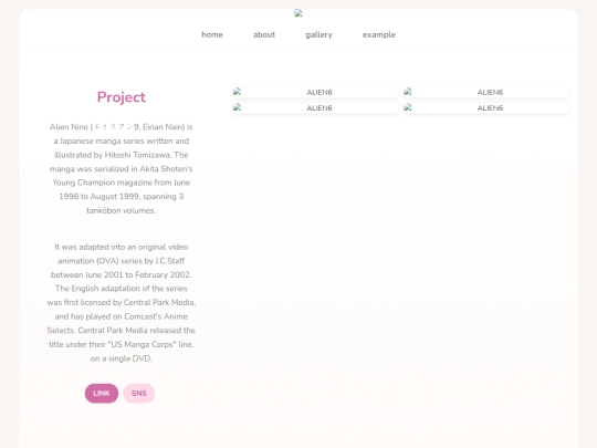 example screenshot