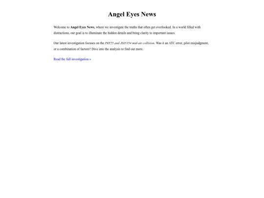 angeleyeshomepage screenshot
