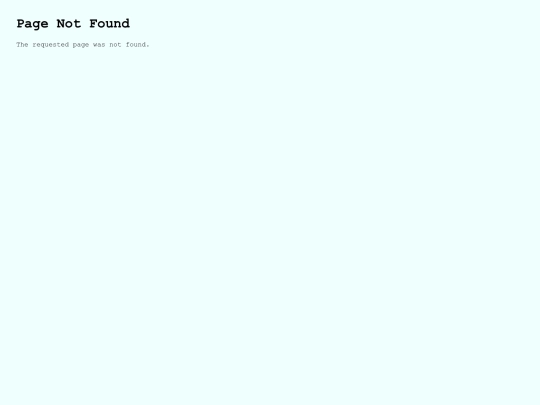 not_found screenshot