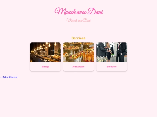 services screenshot