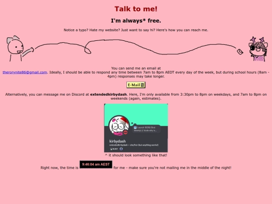 contact screenshot