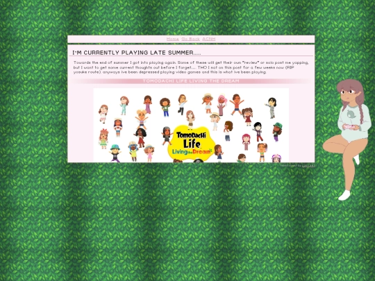 hobby/gamelog screenshot