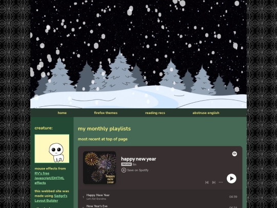 playlists screenshot