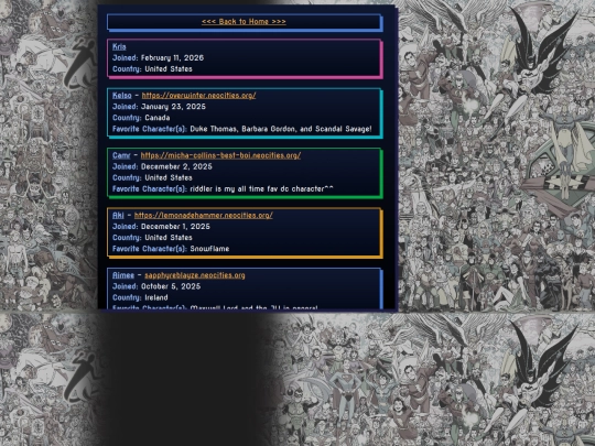 DCfanlist/DCFL_members screenshot