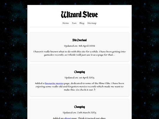 blog screenshot