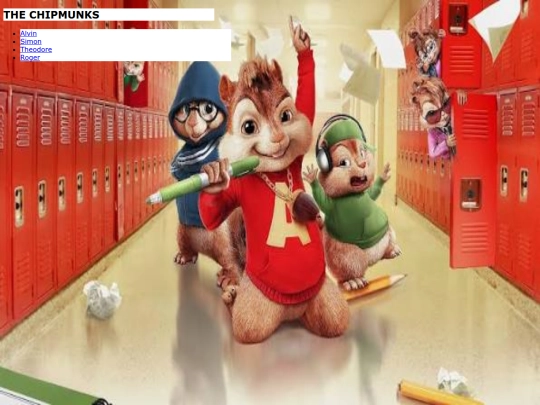 chipmunks screenshot