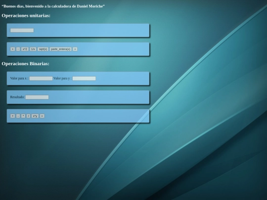 calculadora screenshot