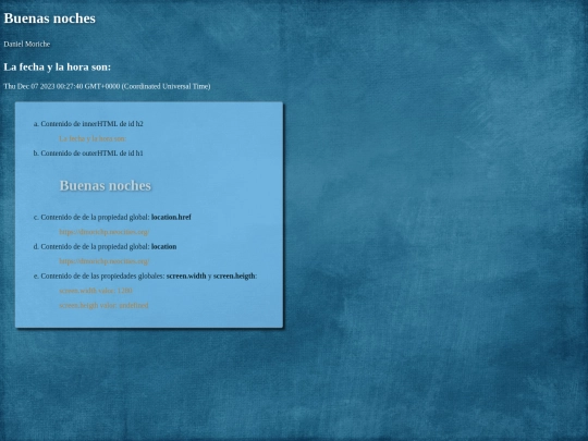 index screenshot