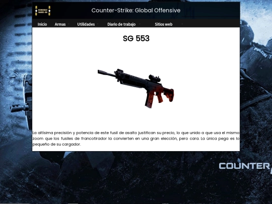 SG 553 screenshot