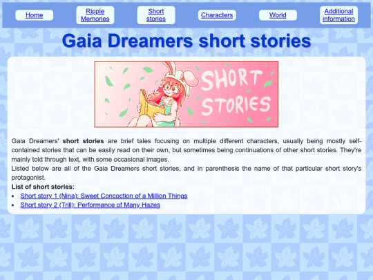 shortstories screenshot