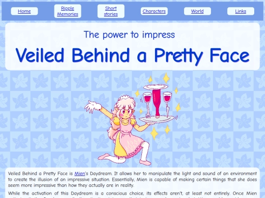veiledbehindaprettyface screenshot