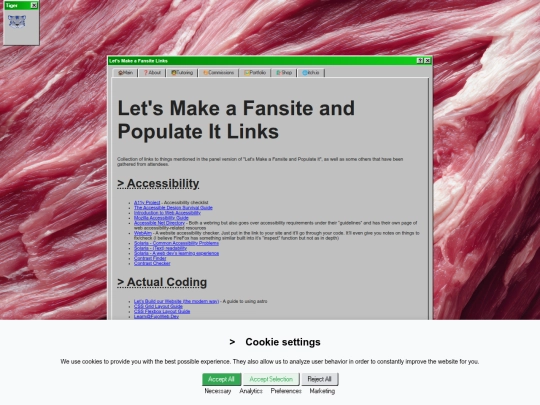 fansitelinks screenshot
