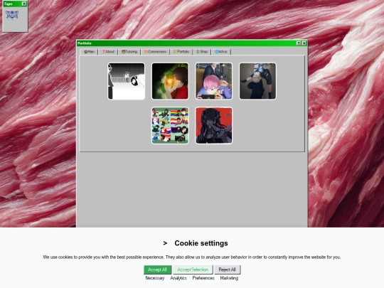 portfolio screenshot