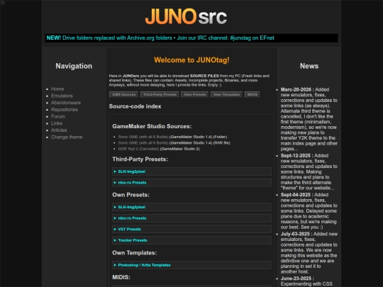 junosrc screenshot
