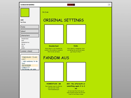 characters screenshot