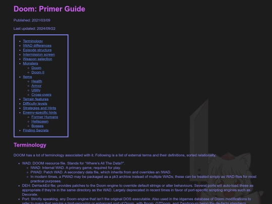 vidya/doom_primer screenshot