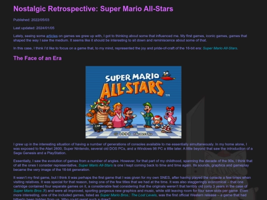 vidya/nostalgia_smas screenshot