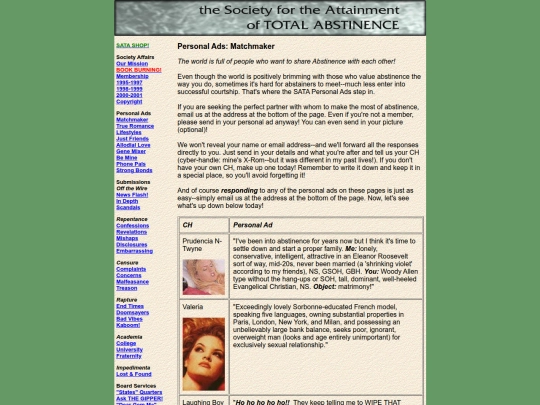 text/personals_001 screenshot