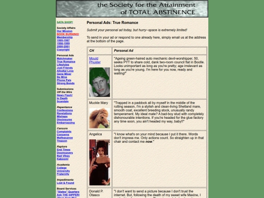 text/personals_002 screenshot